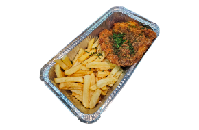 картофель и шницель 2